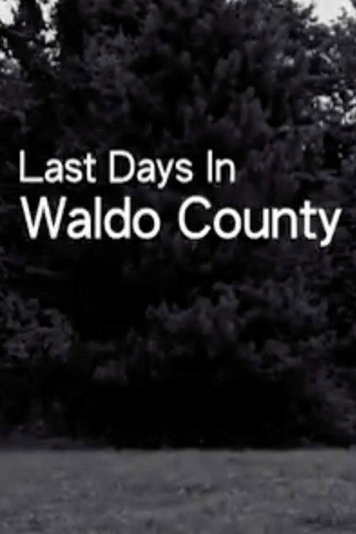 Last Days In Waldo County (2012) poster