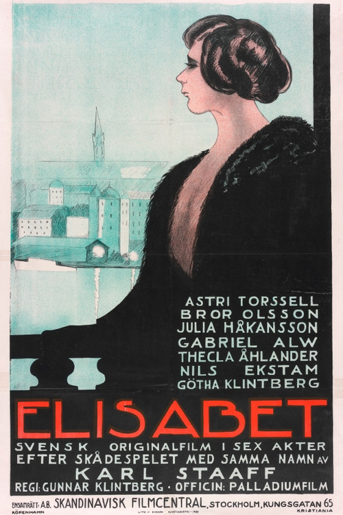 Elisabet (1921) poster