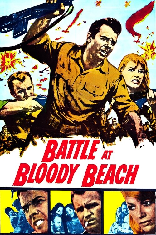 Battle at Bloody Beach (1961) poster