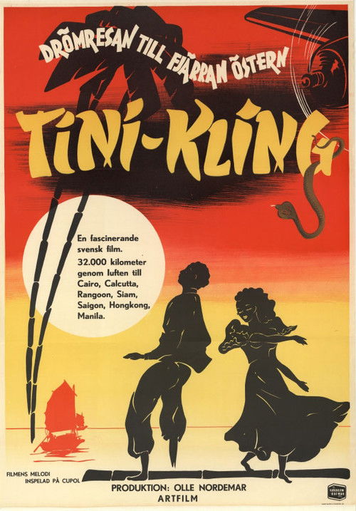 Tini-Kling : Drömresan till Fjärran Östern (1951) poster