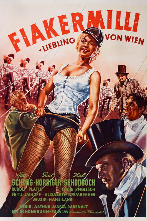 Die Fiakermilli (1953) poster