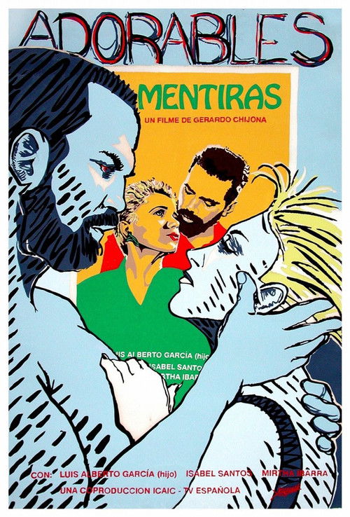 Adorables mentiras (1992) poster