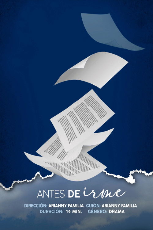 Antes de Irme (2024) poster