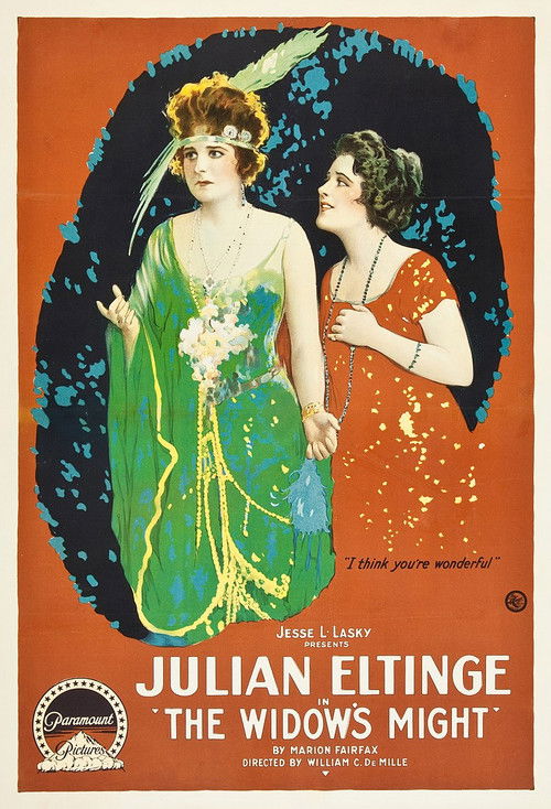 The Widow's Might (1918) poster