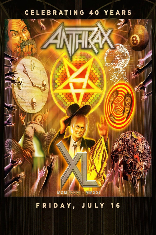 Anthrax: 40th Anniversary Livestream (2021) poster