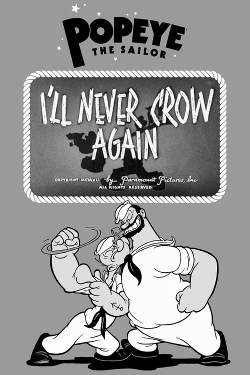 I'll Never Crow Again (1941) poster