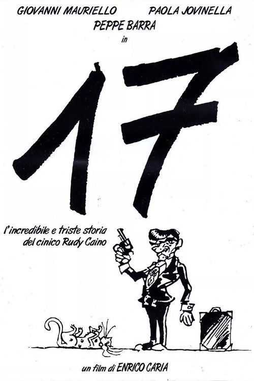 17, or the incredible and sad story of the cynical Rudy Caino (1992) poster