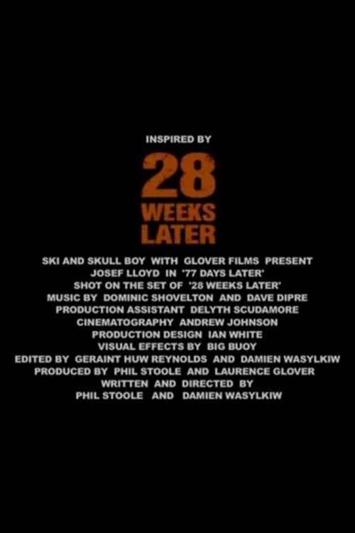 28 Weeks Later: 77 Days Later (2007) poster