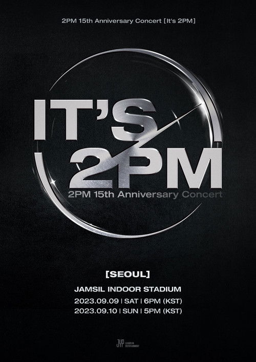 2PM 15th Anniversary Concert "It's 2PM" (2023) poster