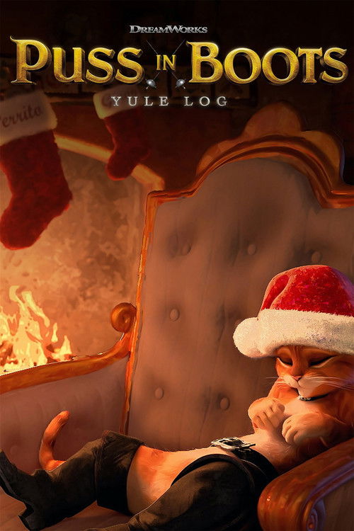 Puss in Boots' Yule Log (2022) poster