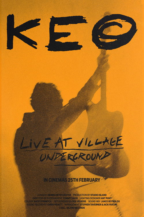 Keo - Live at Village Underground (2026) poster