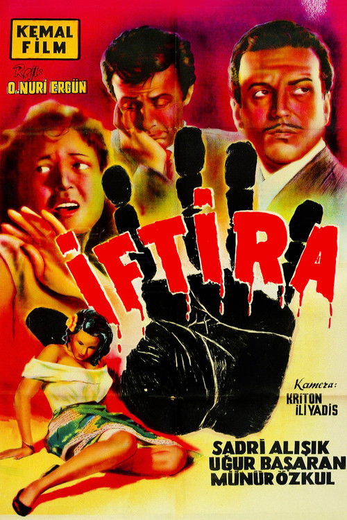 İftira (1958) poster