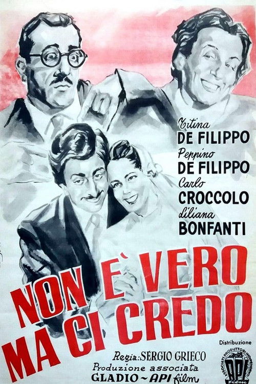 Non è vero... ma ci credo! (1952) poster
