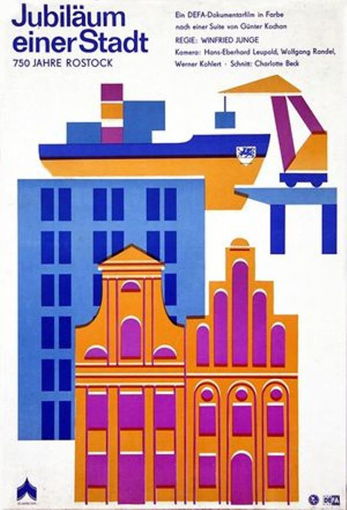 Jubiläum einer Stadt - 750 Jahre Rostock (1968) poster