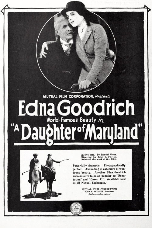 A Daughter of Maryland (1917) poster