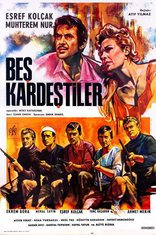 Beş Kardeştiler (1962) poster