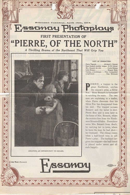 Pierre, of the North (1914) poster