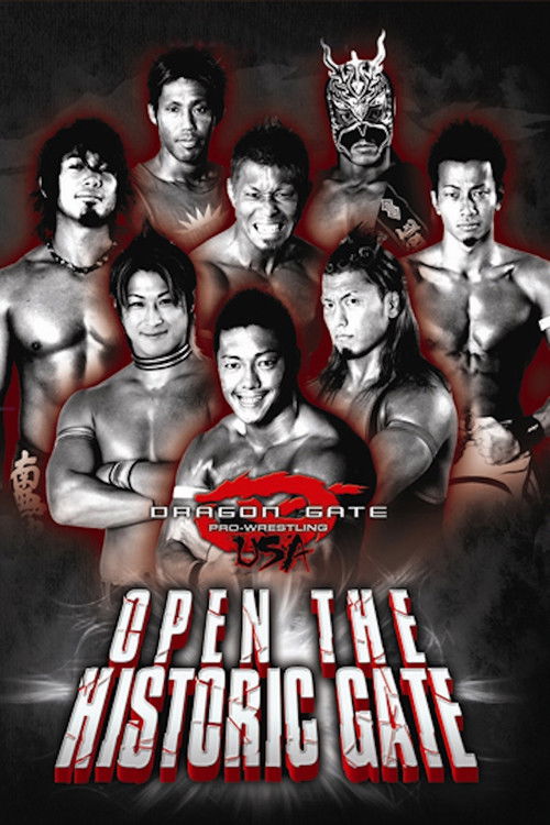 Dragon Gate USA: Open the Historic Gate (2009) poster