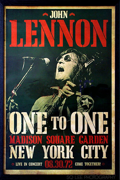 The One to One Concert (1972) poster