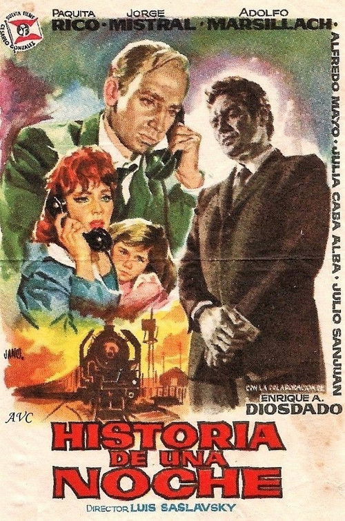 Historia de una noche (1962) poster