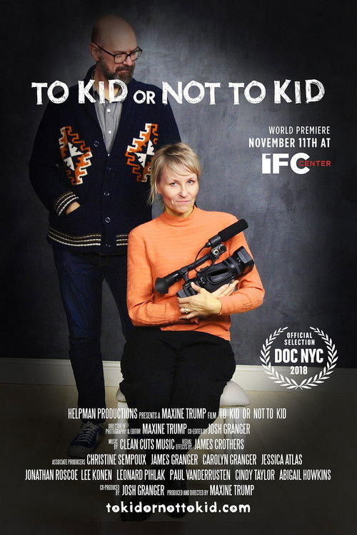 To Kid or Not to Kid (2018) poster
