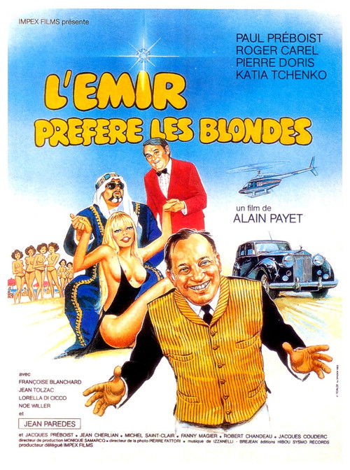 L'émir préfère les blondes (1983) poster