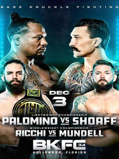 BKFC 34: Hollywood (2022) poster