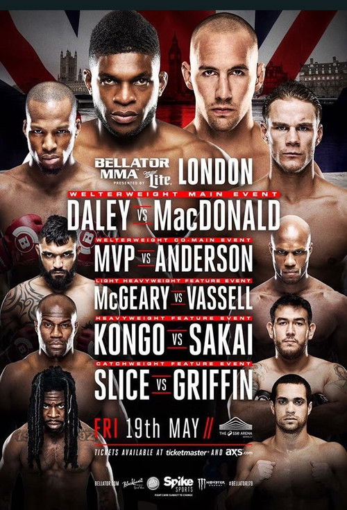 Bellator 179: MacDonald vs. Daley (2017) poster