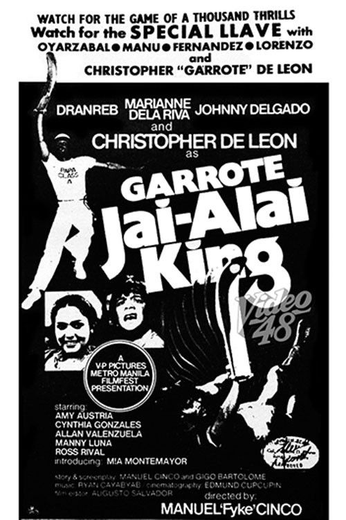 Drigo Garrote: Jai Alai King (1978) poster