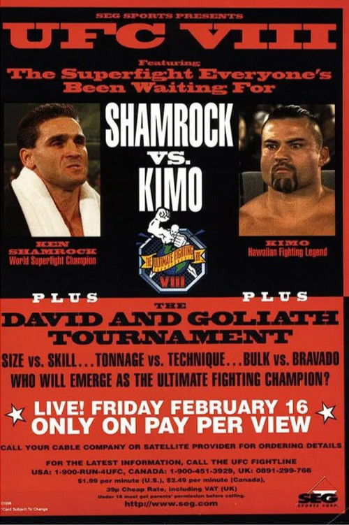 UFC 8: David vs. Goliath (1996) poster
