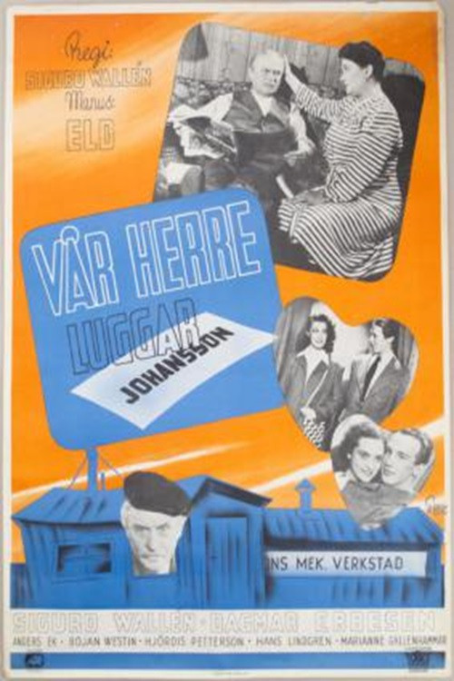 Vår herre luggar Johansson (1944) poster
