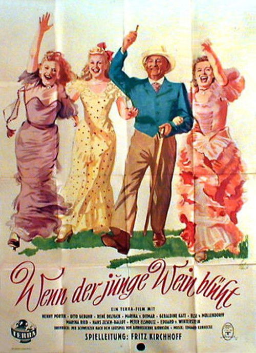 When the Young Wine Blossoms (1943) poster