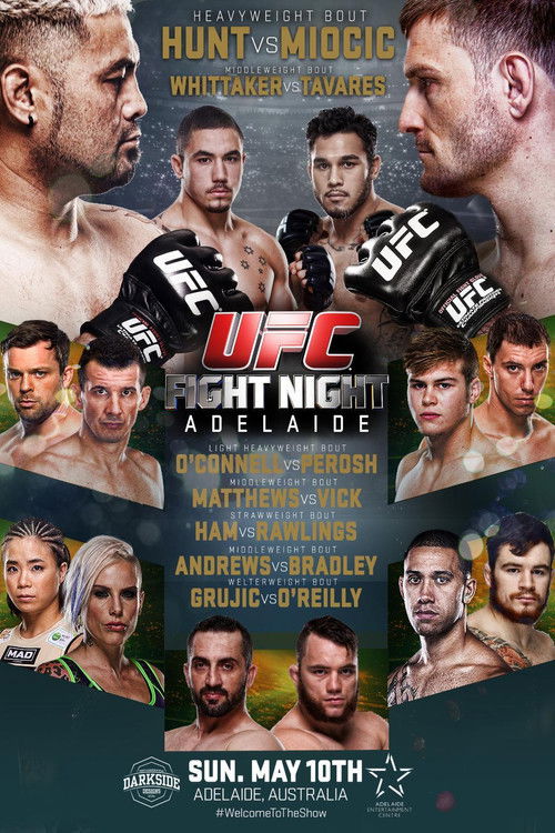 UFC Fight Night 65: Miocic vs. Hunt (2015) poster