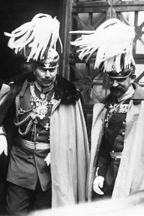 Francfort: réception de Guillaume II (1896) poster