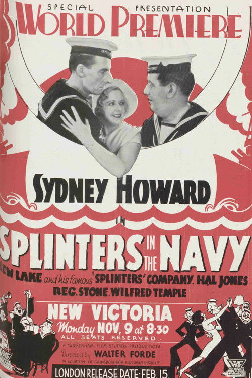 Splinters in the Navy (1931) poster