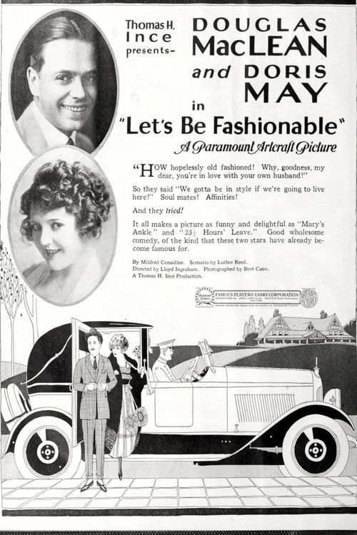 Let's Be Fashionable (1920) poster