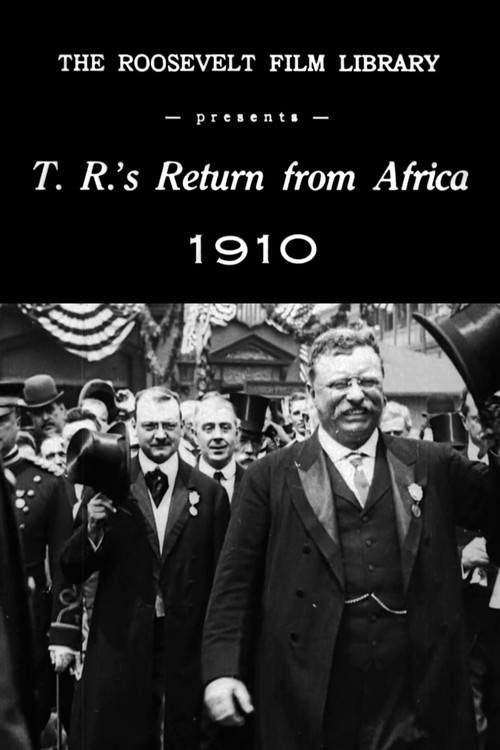 Theodore Roosevelt's Return from Africa (1910) poster