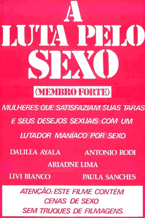 A Luta Pelo Sexo (1984) poster