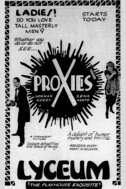 Proxies (1921) poster