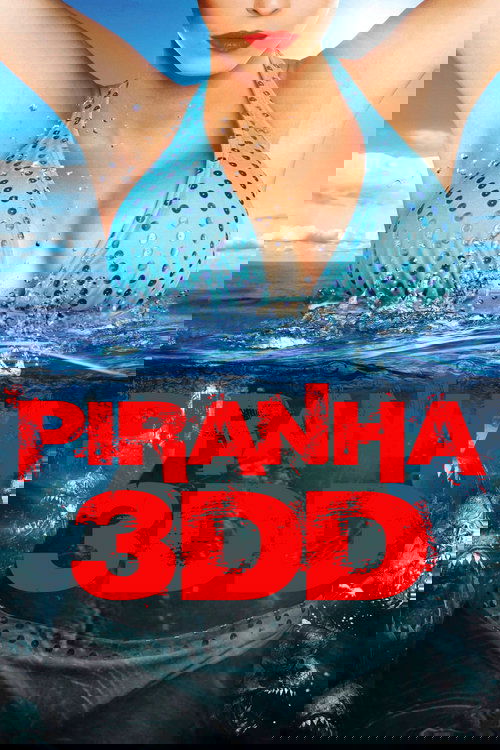 Piranha 3DD (2012) poster