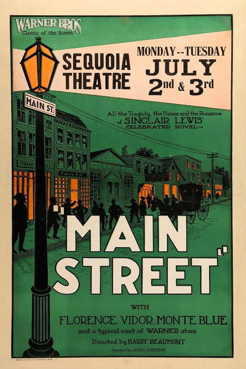 Main Street (1923) poster