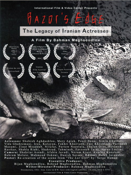 Razor's Edge: The Legacy of Iranian Actresses (2016) poster
