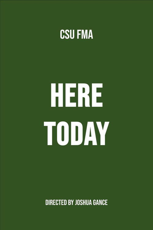 Here Today poster