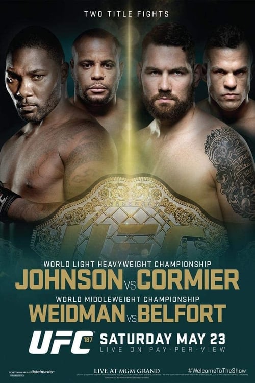 UFC 187: Johnson vs. Cormier (2015) poster