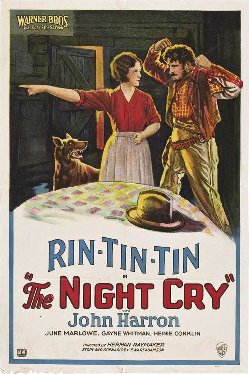 The Night Cry (1926) poster