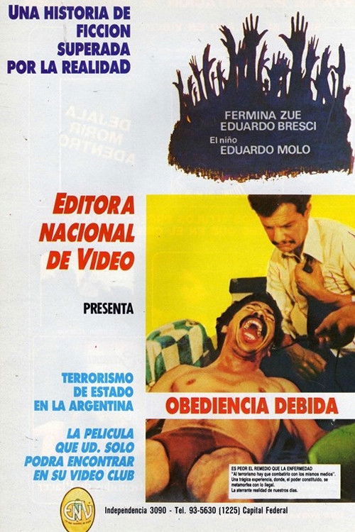Obediencia Debida (1986) poster