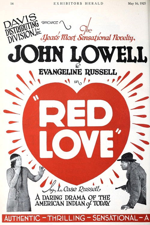 Red Love (1925) poster