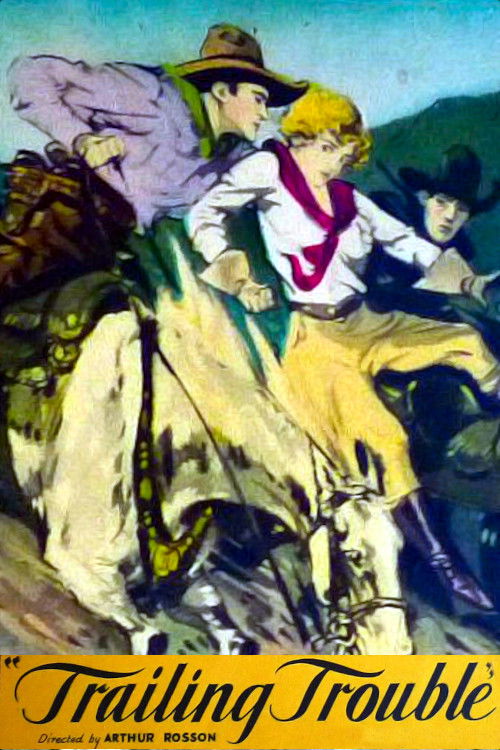 Trailing Trouble (1930) poster