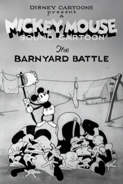 The Barnyard Battle (1929) poster