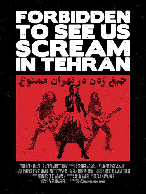 Forbidden to See Us Scream in Tehran (2020) poster